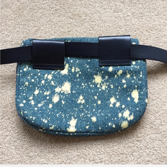 Like New Clare V. Denim Fanny Pack - Picture 3 of 4